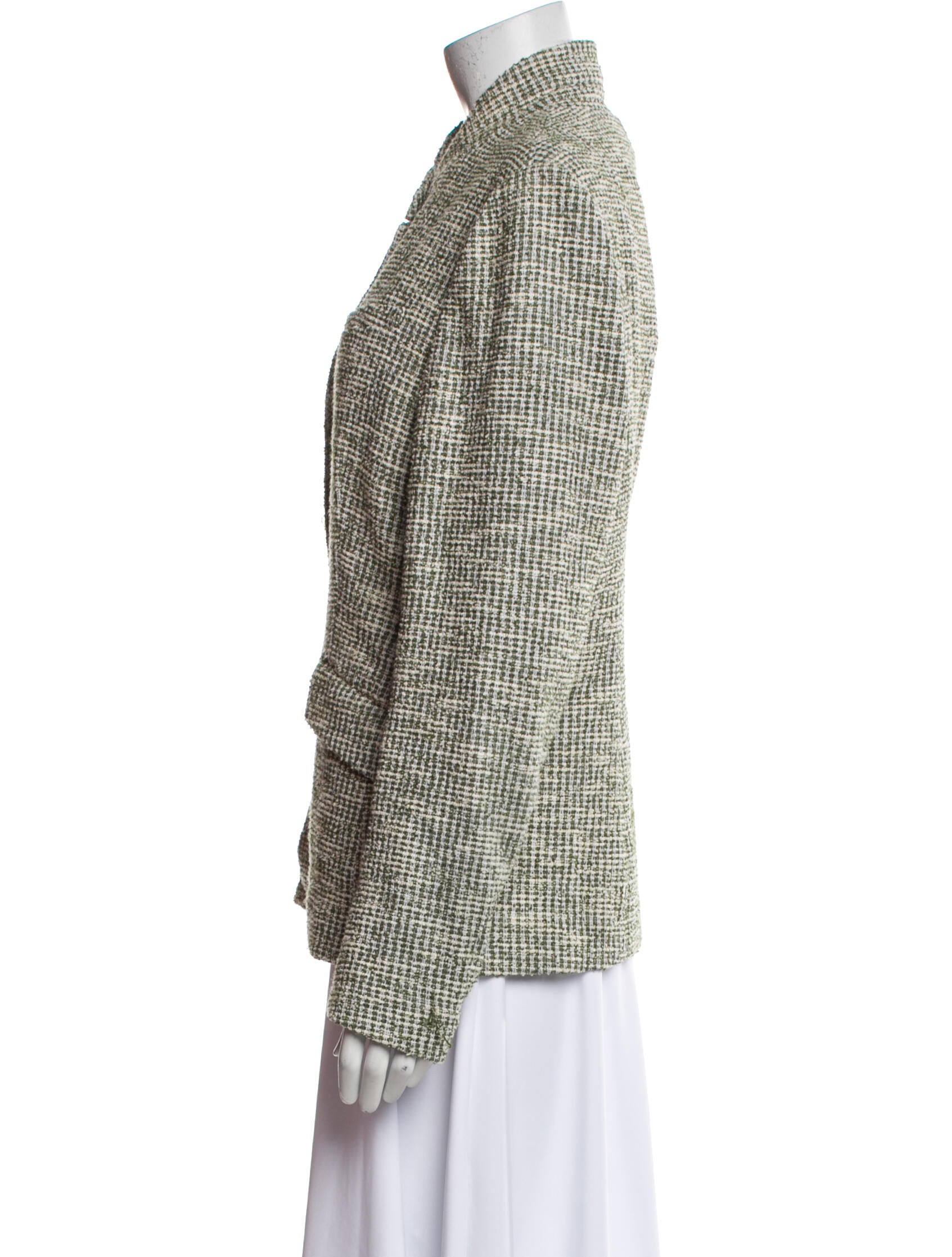 Rag & Bone Nylon Tweed Pattern Blazer