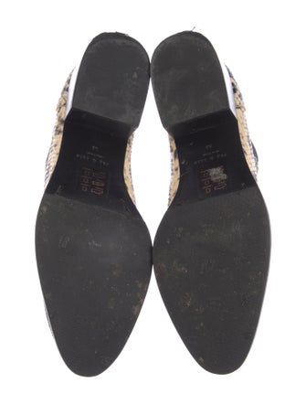 Rag & Bone Snakeskin Animal Print Chelsea Boots