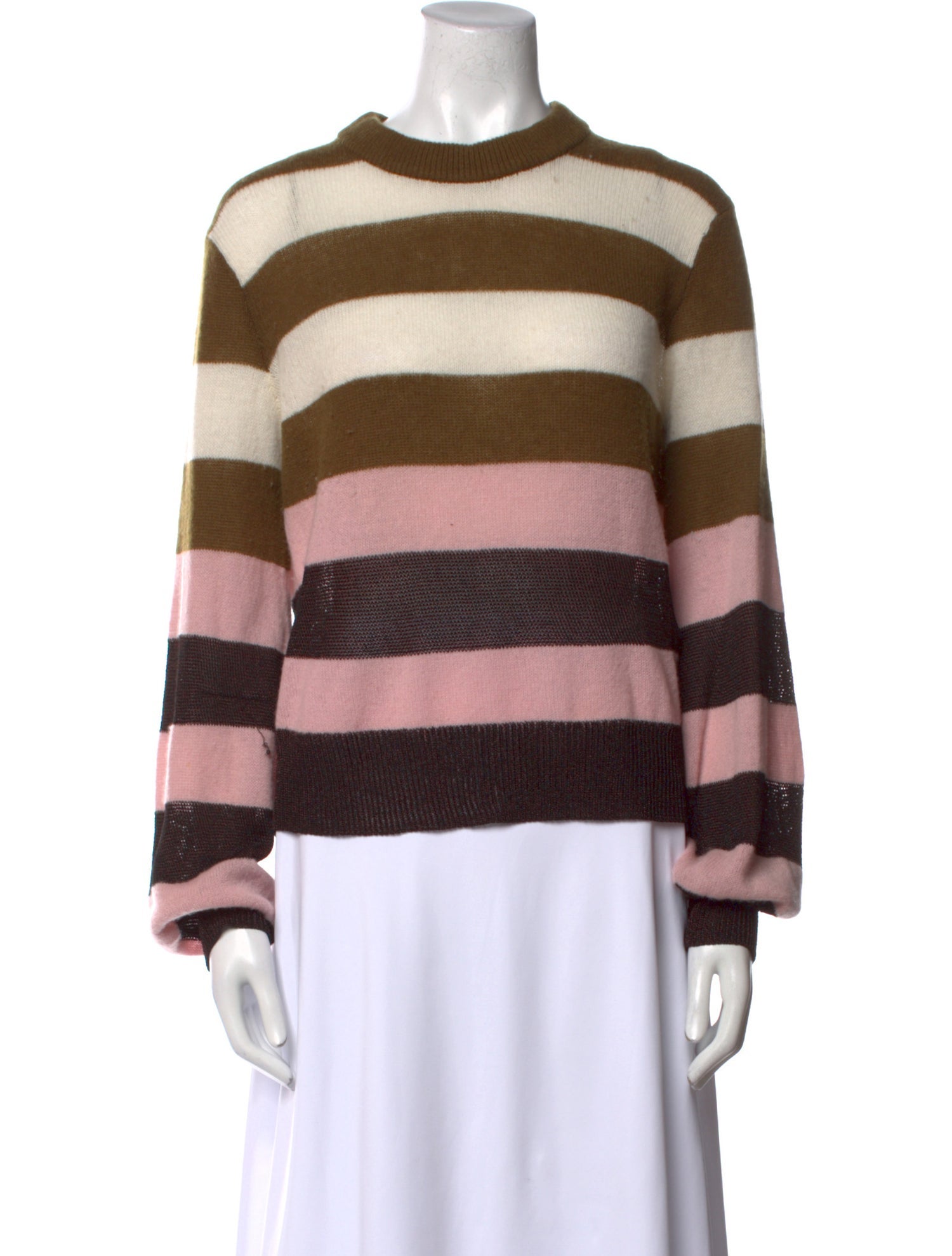 Rag & Bone Striped Crew Neck Sweater