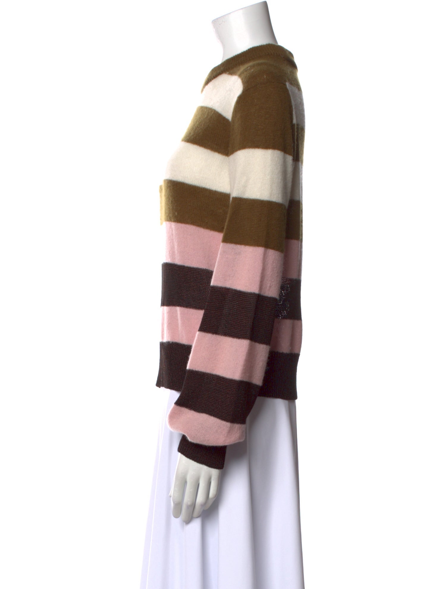 Rag & Bone Striped Crew Neck Sweater