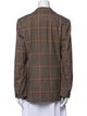 Rag & Bone Wool Plaid Print Blazer