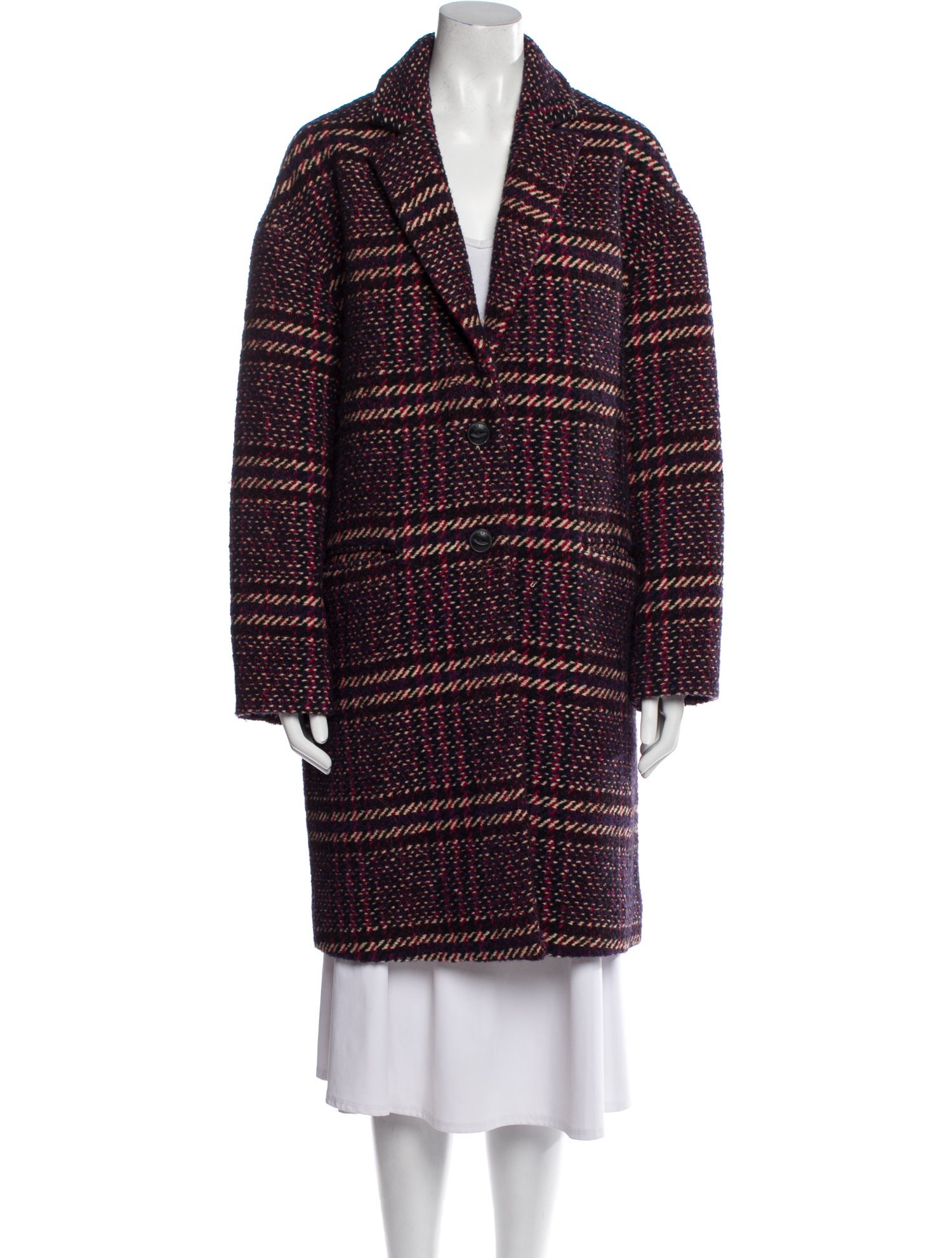 Rag & Bone Tweed Pattern Coat