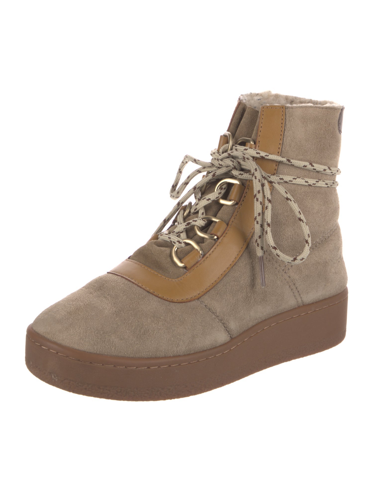 Rag & Bone Suede Combat Boots