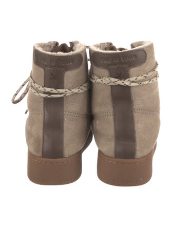 Rag & Bone Suede Combat Boots