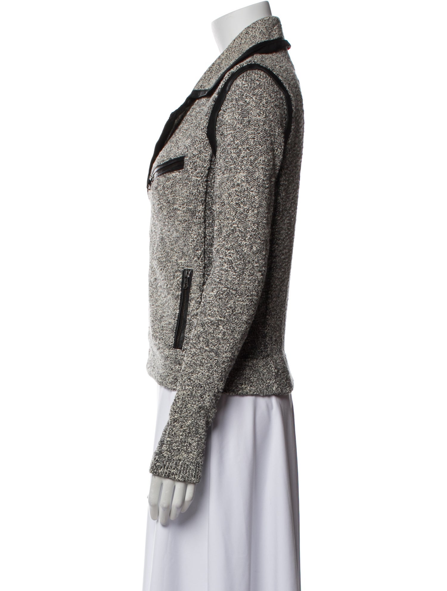 Rag & Bone Printed Biker Jacket