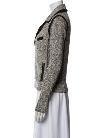 Rag & Bone Printed Biker Jacket