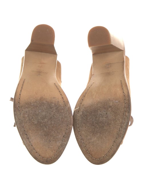 Rag & Bone Nubuck Cutout Accent Slingback Pumps