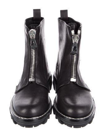 Rag & Bone Leather Combat Boots