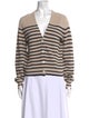 Rag & Bone Striped V-Neck Sweater