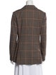 Rag & Bone Wool Plaid Print Blazer