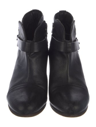 Rag & Bone Leather Studded Accents Boots