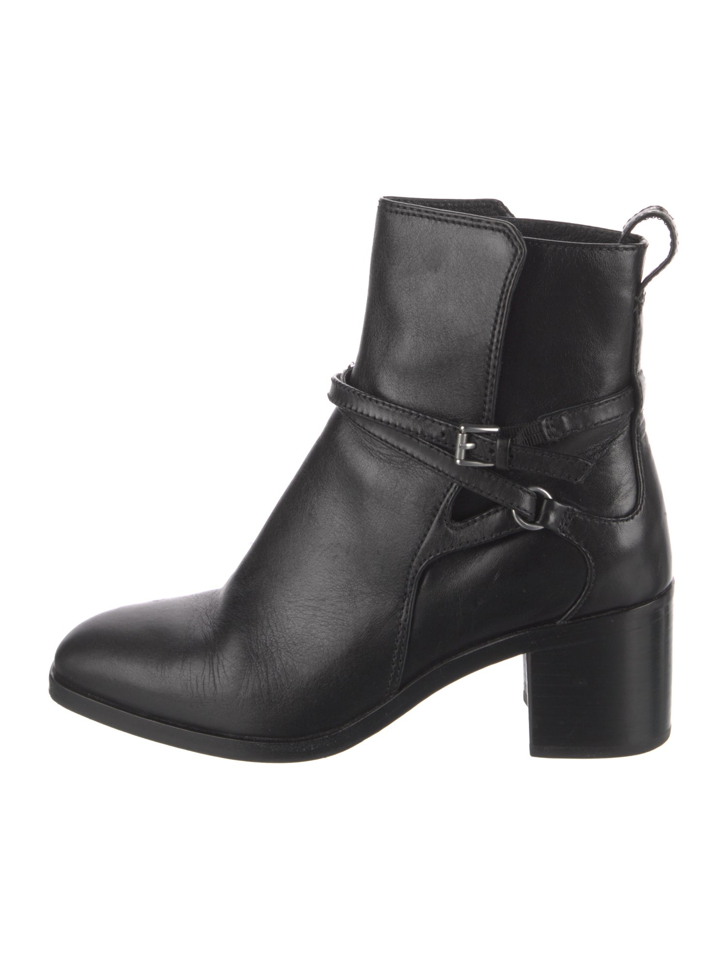 Rag & Bone Leather Moto Boots