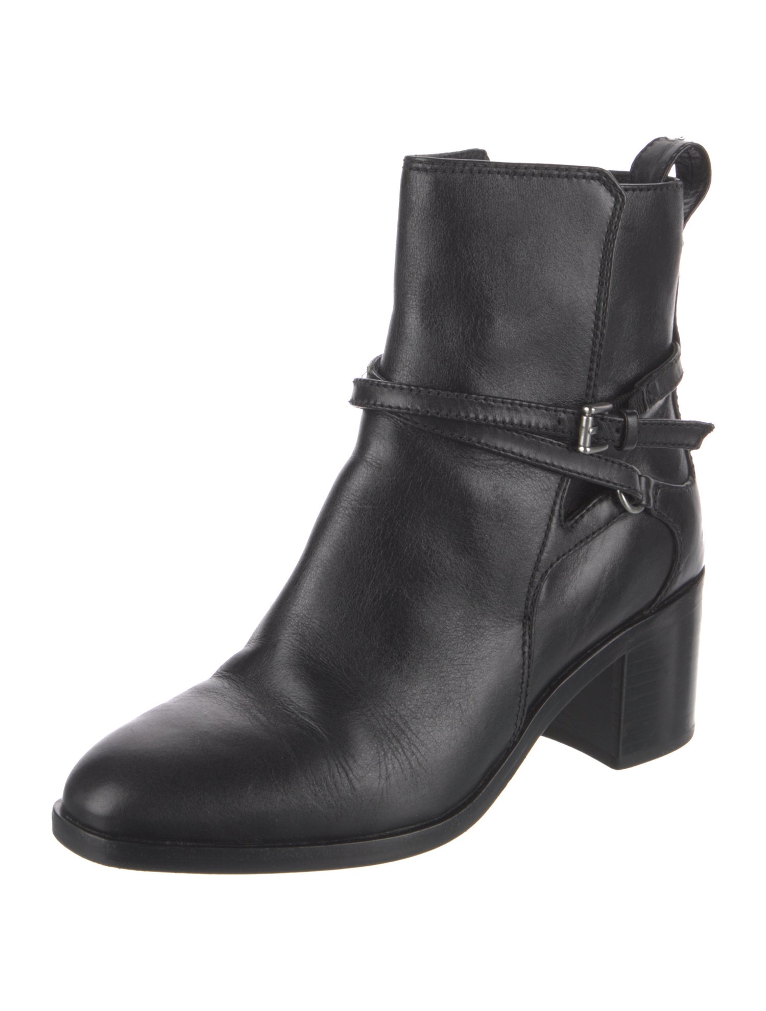 Rag & Bone Leather Moto Boots