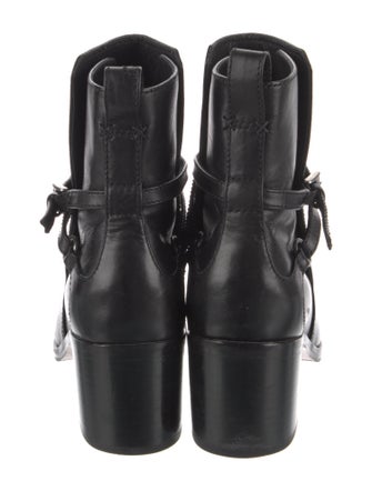 Rag & Bone Leather Moto Boots