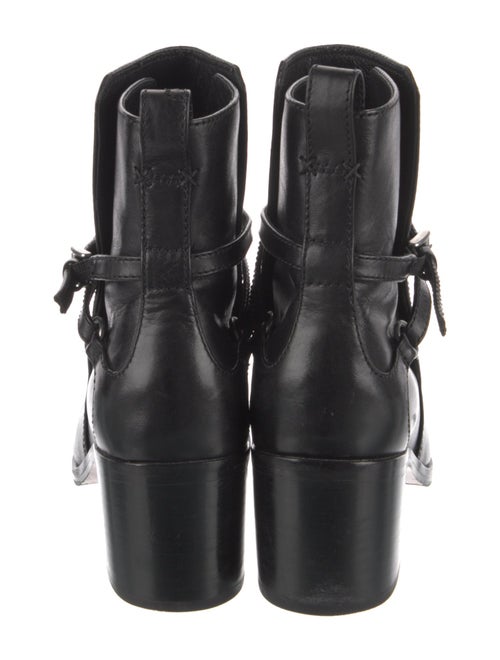 Rag & Bone Leather Moto Boots