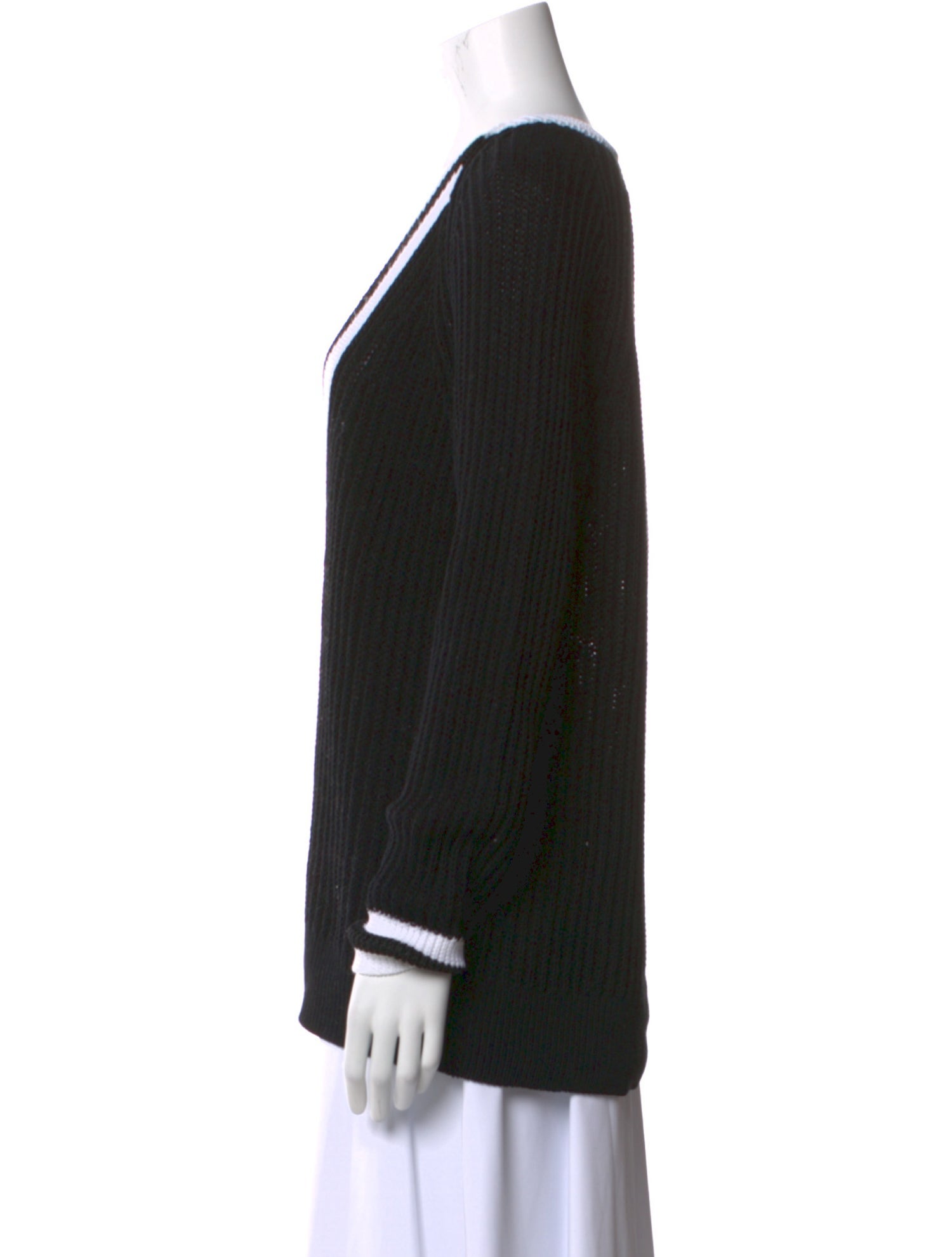 Rag & Bone Colorblock Pattern V-Neck Sweater w/ Tags