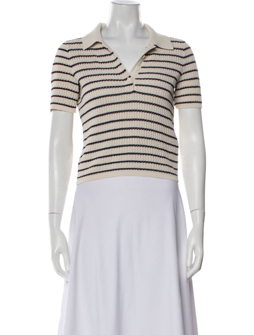 Rag & Bone Striped V-Neck Sweater