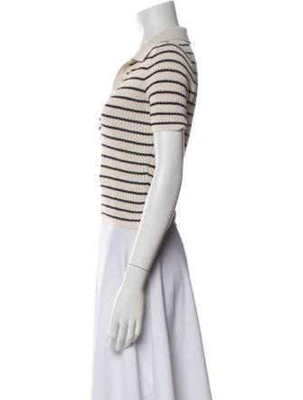 Rag & Bone Striped V-Neck Sweater