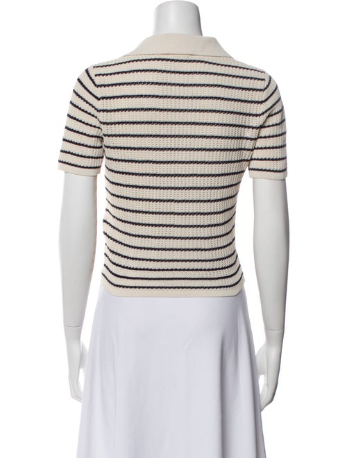 Rag & Bone Striped V-Neck Sweater