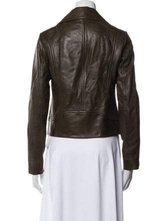 Rag & Bone Lamb Leather Biker Jacket
