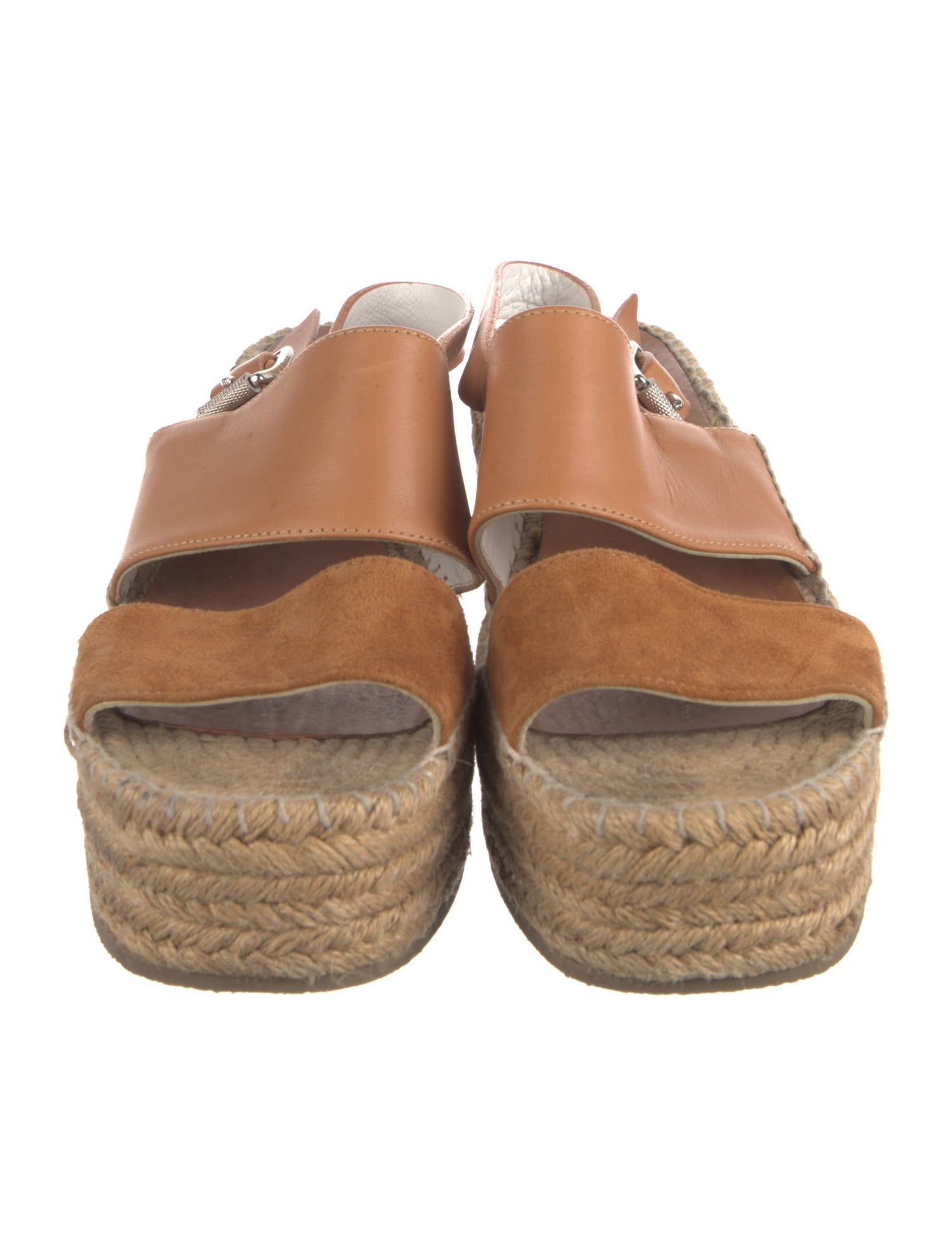 Rag & Bone Leather Colorblock Pattern Espadrilles