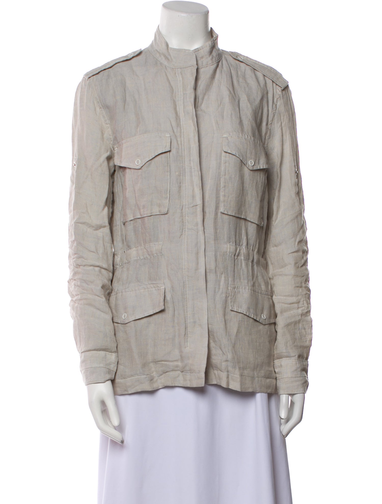 Rag & Bone Linen Utility Jacket