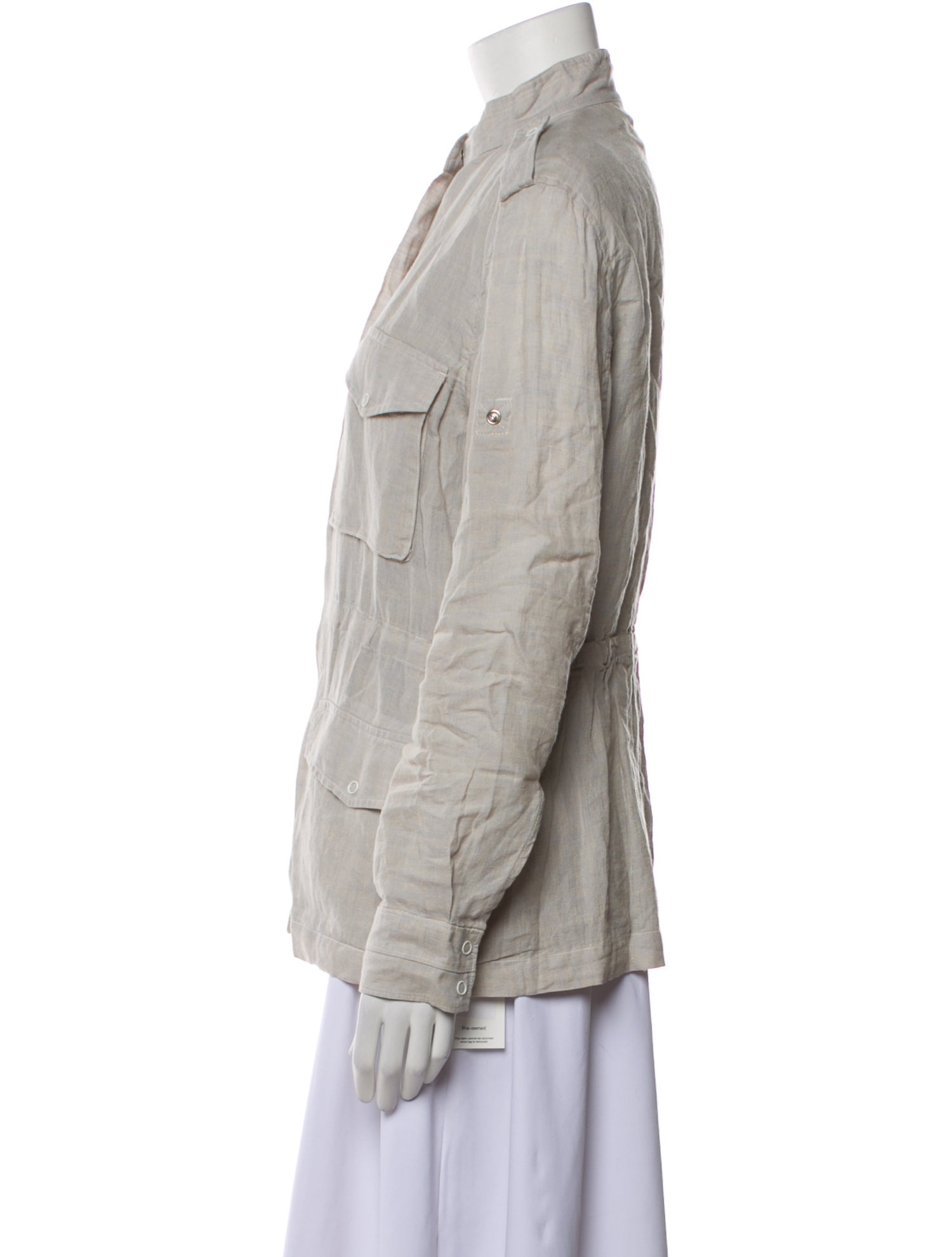 Rag & Bone Linen Utility Jacket
