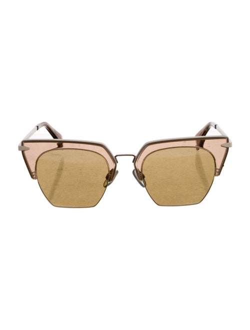 Rag & Bone Square Tinted Sunglasses