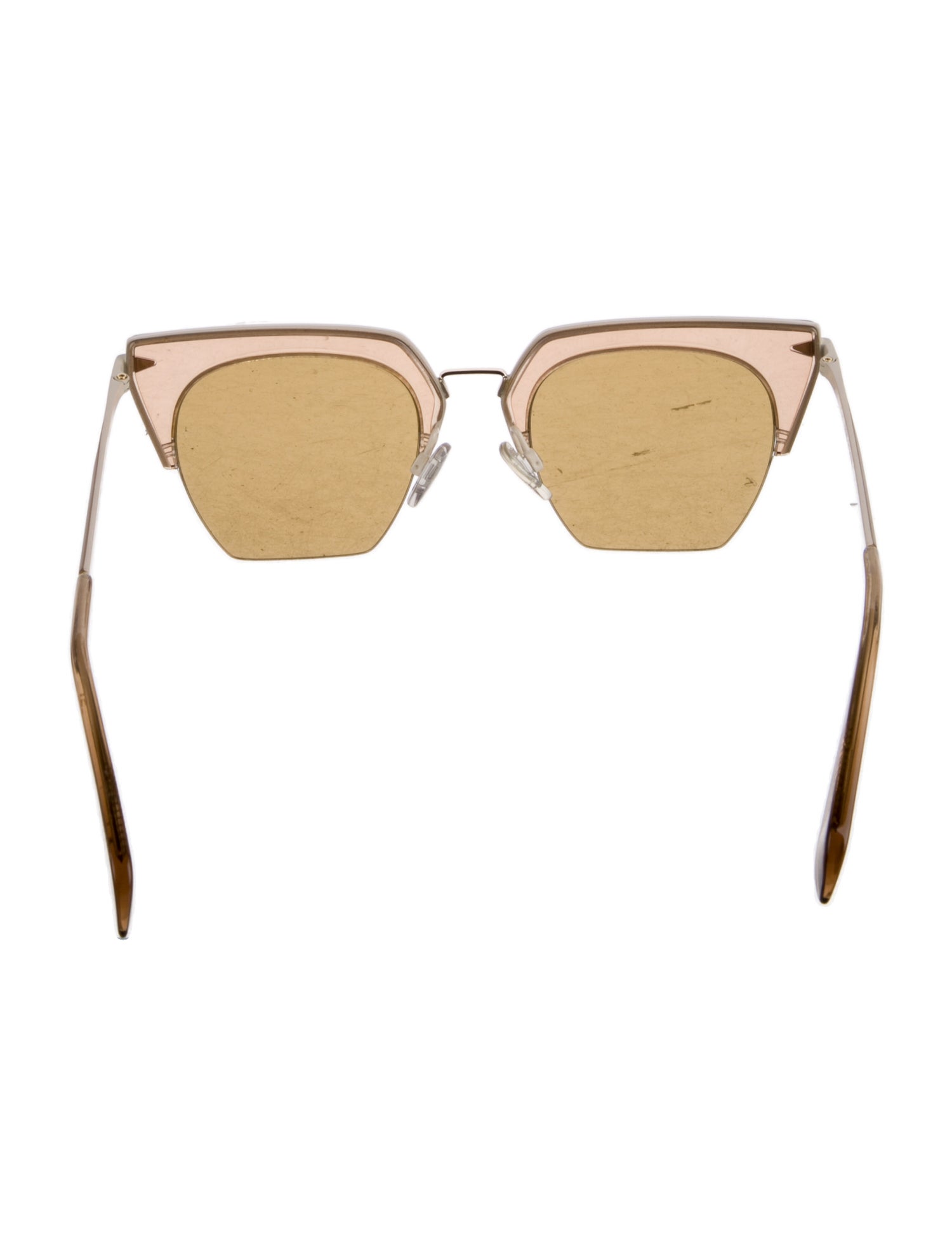 Rag & Bone Square Tinted Sunglasses