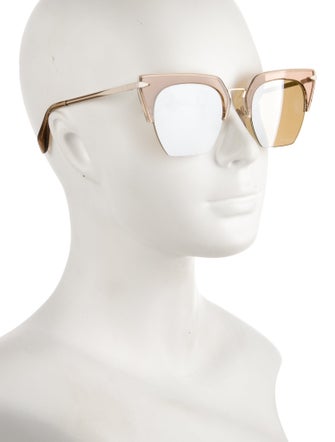 Rag & Bone Square Tinted Sunglasses