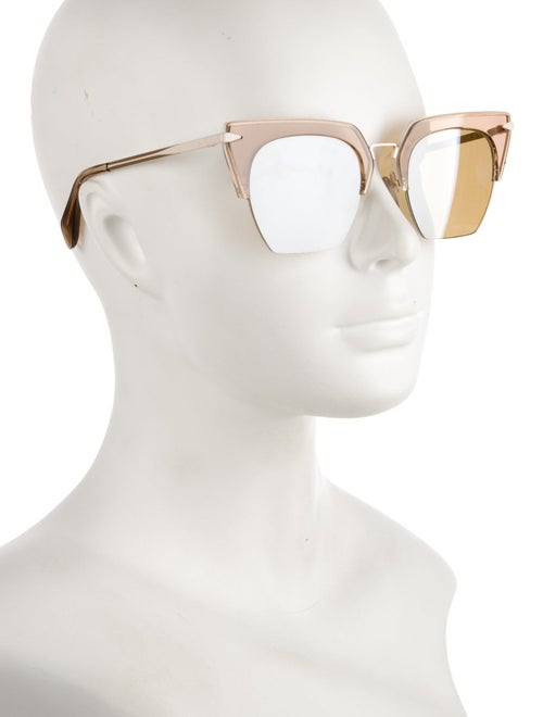 Rag & Bone Square Tinted Sunglasses