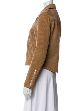 Rag & Bone Striped Biker Jacket