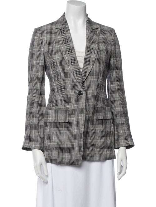 Rag & Bone Plaid Print Blazer