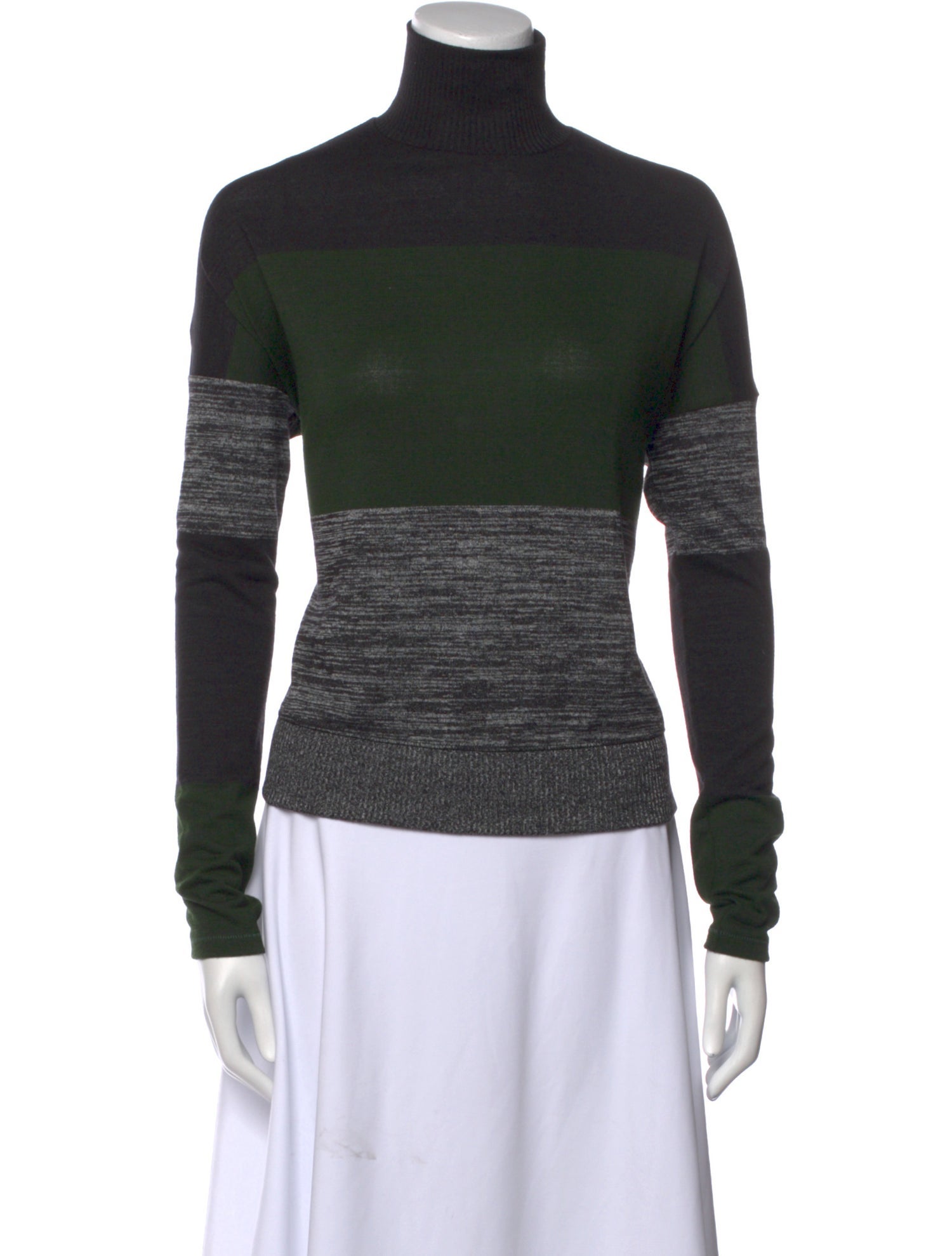 Rag & Bone Striped Turtleneck Sweater