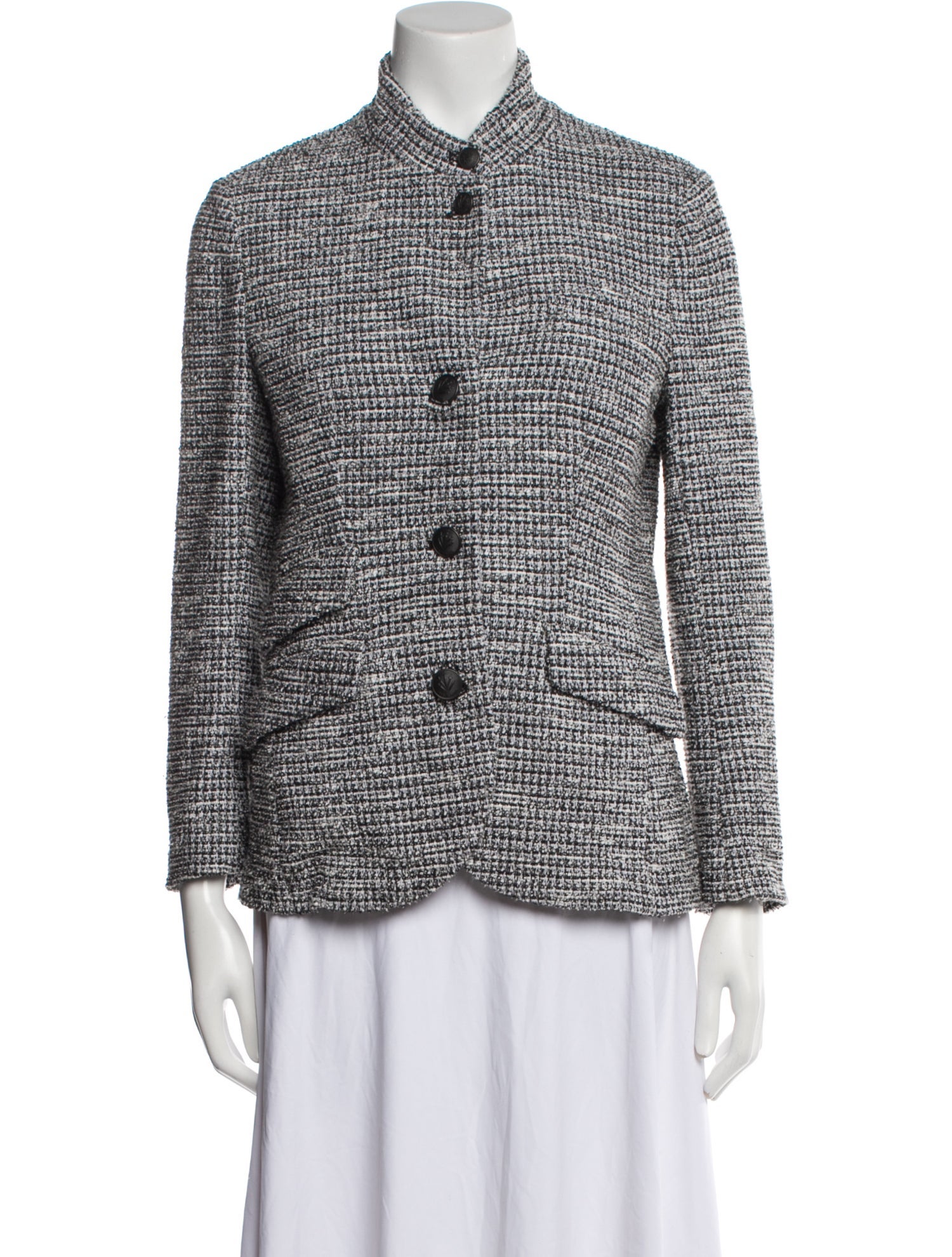 Rag & Bone Tweed Pattern Blazer