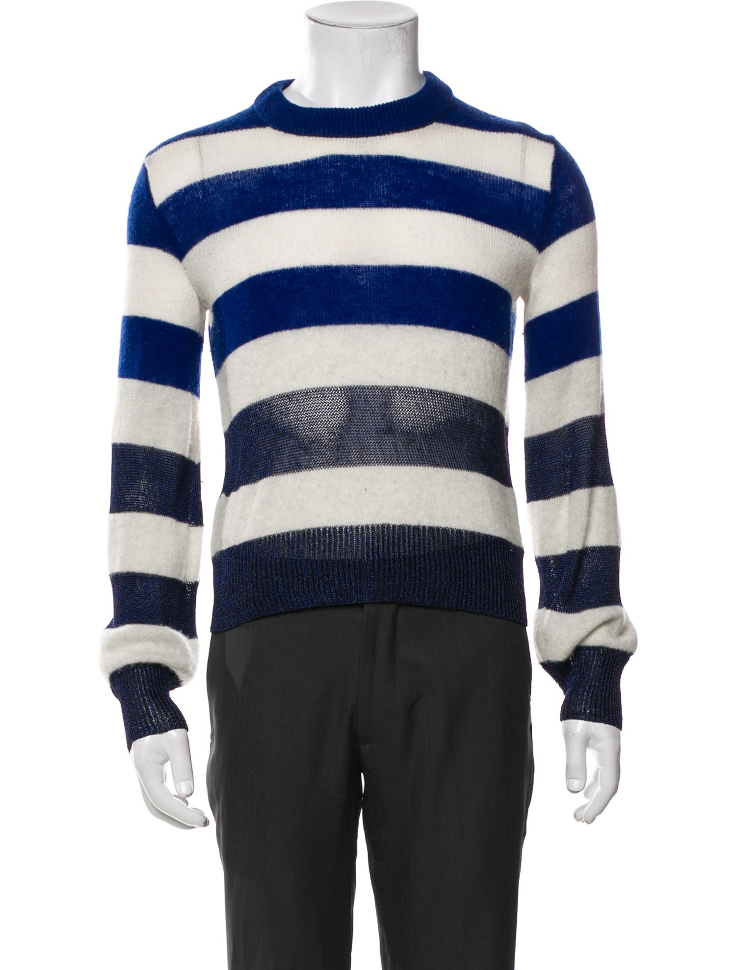 Rag & Bone Striped Crew Neck Pullover