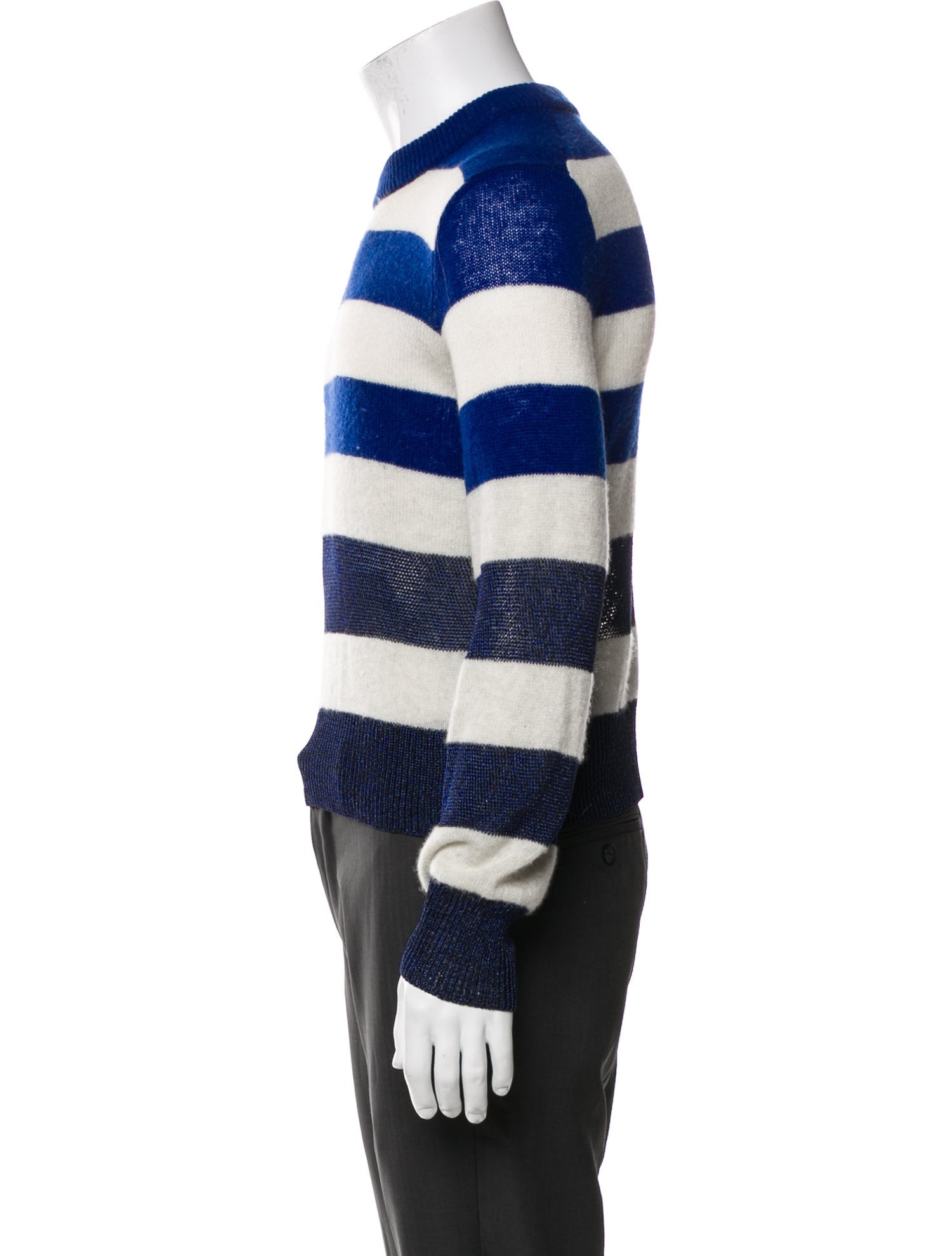 Rag & Bone Striped Crew Neck Pullover