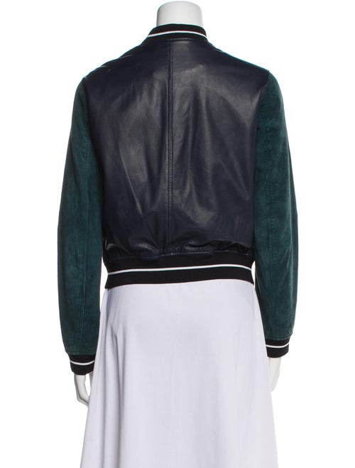 Rag & Bone Leather Bomber Jacket