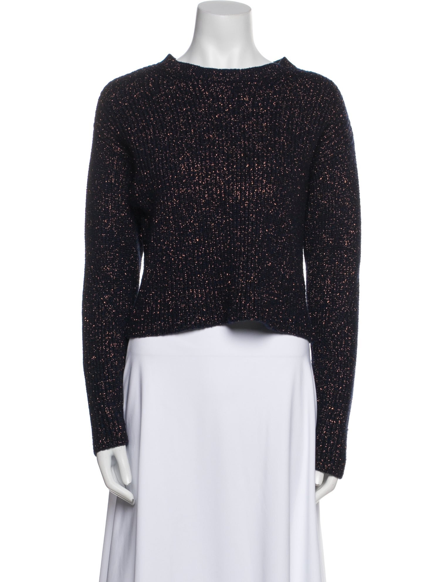 Rag & Bone Virgin Wool Bateau Neckline Sweater