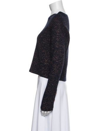 Rag & Bone Virgin Wool Bateau Neckline Sweater