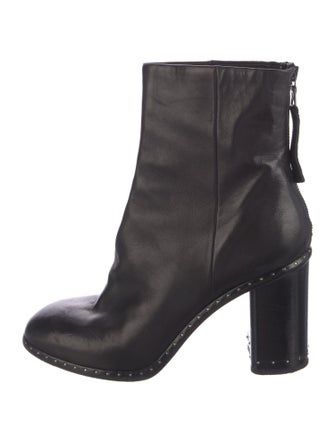 Rag & Bone Leather Studded Accents Boots