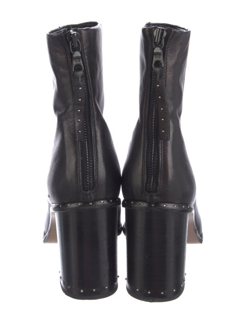 Rag & Bone Leather Studded Accents Boots