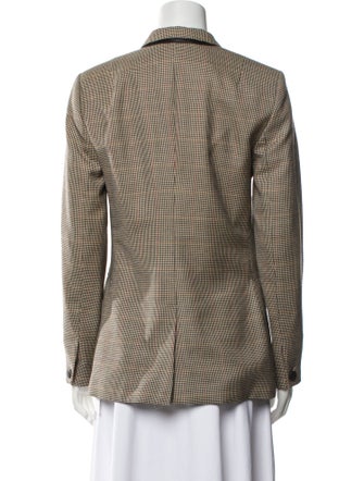 Rag & Bone Wool Houndstooth Print Blazer