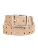 Rag & Bone Suede Lasercut Accents Belt
