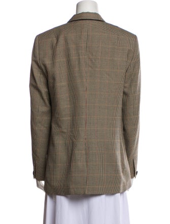 Rag & Bone Wool Houndstooth Print Blazer