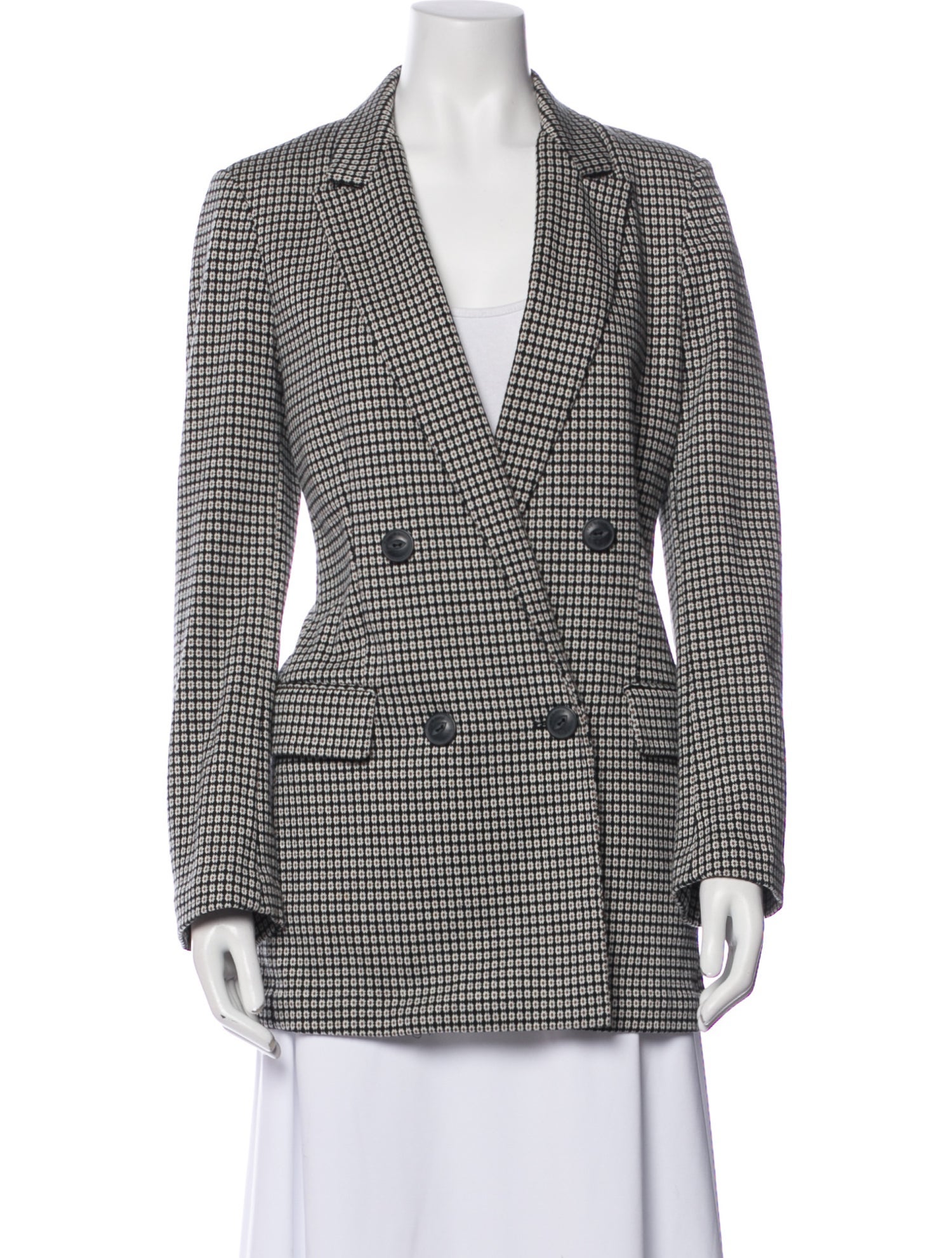 Rag & Bone Houndstooth Print Blazer
