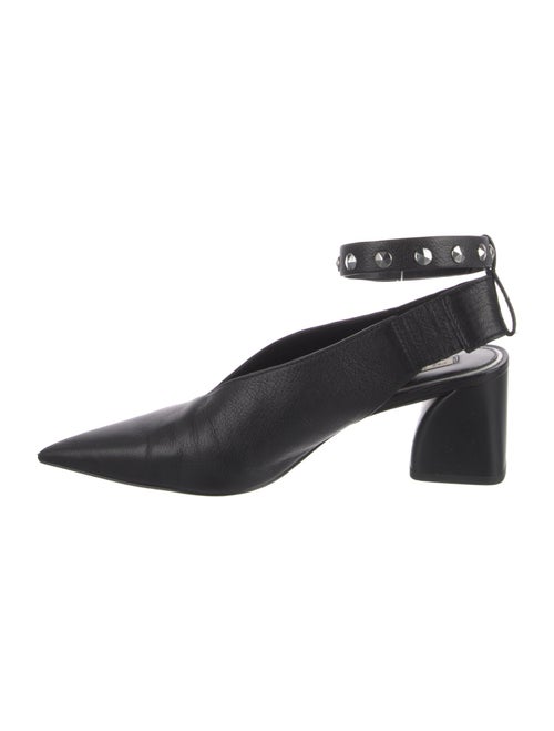 Rag & Bone Leather Cutout Accent Slingback Pumps