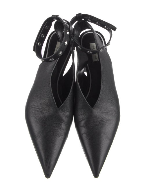 Rag & Bone Leather Cutout Accent Slingback Pumps