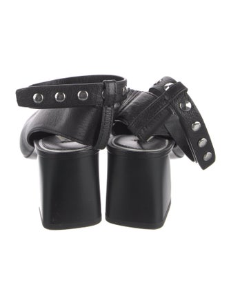 Rag & Bone Leather Cutout Accent Slingback Pumps