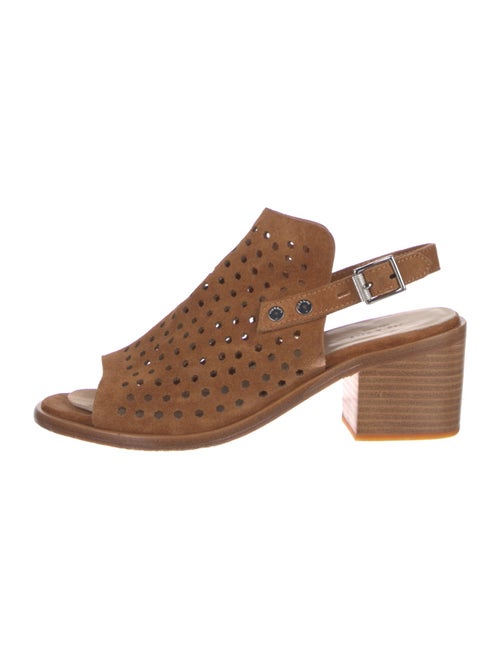 Rag & Bone Suede Cutout Accent Slingback Sandals